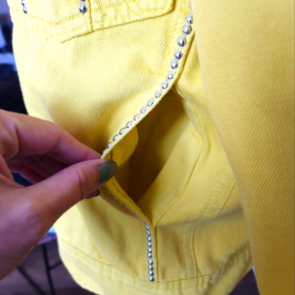 Nocturne Oversized Studded Jean Jacket XS - Picture 2 of 15